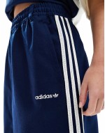midi skirt in indigo