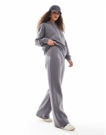 high sweat co-ord in charcoal